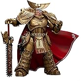 Pipigirl JoyToy 40K Genuine License 1:18 Action Figure, Imperial Fists Rogal Dorn, Primarch of The Vllth Legion, 7.08 inch Collectible Action Figures Kits (Rogal Dorn)