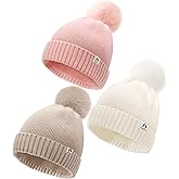 FURTALK Baby Winter Hat Toddler Beanie Infant Newborn Warm Pom Pom Cap