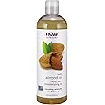 NOW Solutions, Sweet Almond Oil, 100% Pure Moisturizing Oil, Promotes Healthy-Looking Skin, Unscented Oil, 16-Ounce