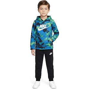 Nike Little Kids Club Fleece Hoodie and Sweatpants 2-Piece Set