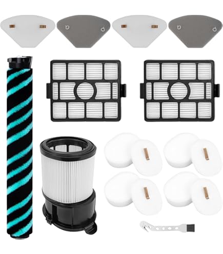 Filtros De Repuesto Para Aspiradora Shark PowerDetect - Pack 15 Piezas HEPA Lavables - IP1251, IP3251