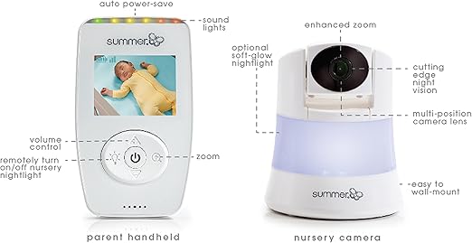 summer infant sure sight 2.0 extra camera