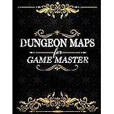 Dungeon Maps for Game Master : 50 Maps for DnD Tabletop Fantasy TTRPG Role-Playing RPG Games: DnD RPG Maps for Game Master