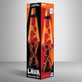 Lava Lava Lamp 14.5 Red Orange Volcanic Crags The Original Motion Lamp view 6