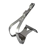 Mikashima Bicycle Toe Clip Toe Clip Steel DEEP Twin (Toe Clip, Iron, Deep Twin) Size: L