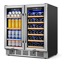 30" Wine and Beverage Refrigerator - Dual Zone Wine