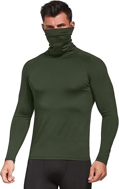 muscle fit turtleneck