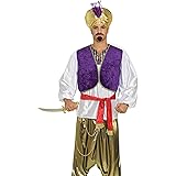 Forum Novelties Men's Desert Prince Costume Shirt and Vest