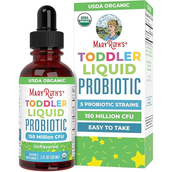 MARYRUTH’S ORGANIC TODDLER PROBIOTIC LIQUID DROPS | KIDS...