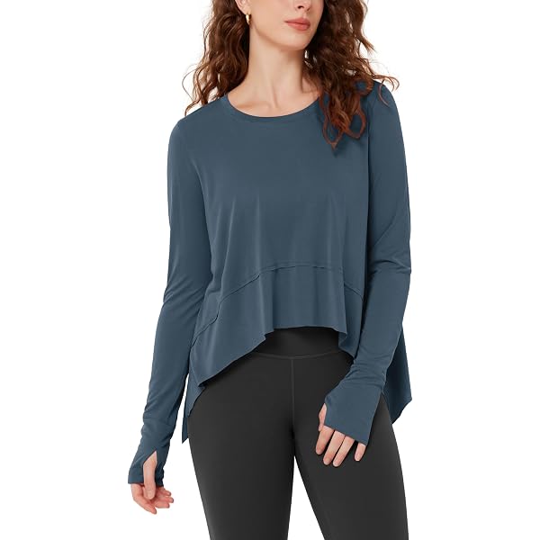 Bymermaids️ Long Sleeve Yoga T Shirt Women Sports Top For Fitness Tights Back Cross Dance Outfit