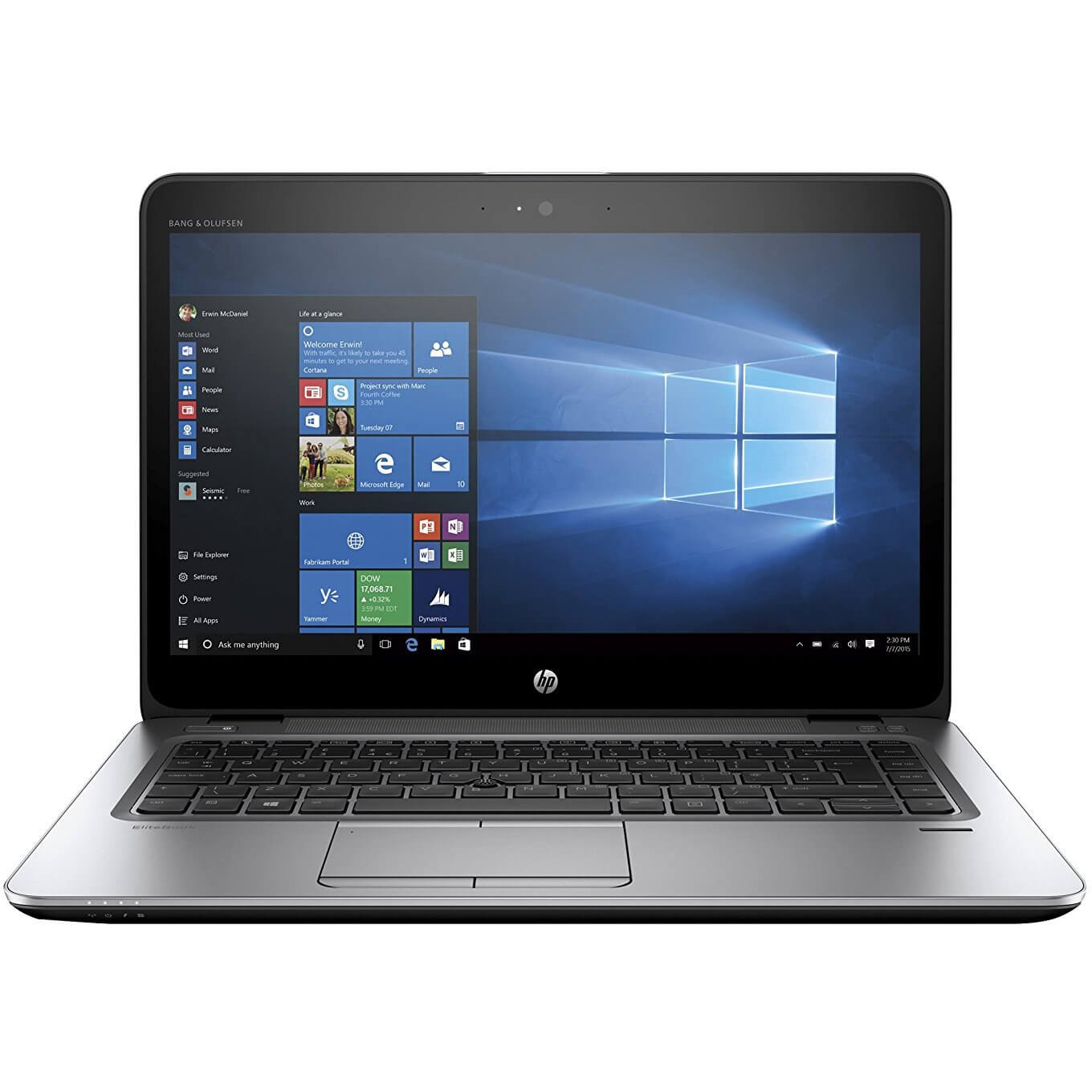 Amazon.com: HP EliteBook 745 G3 14" Notebook PC - AMD A10-8700B 1.8GHz 8GB  256GB SSD Windows 10 Professional (Certified Refurbished): Computers & ...