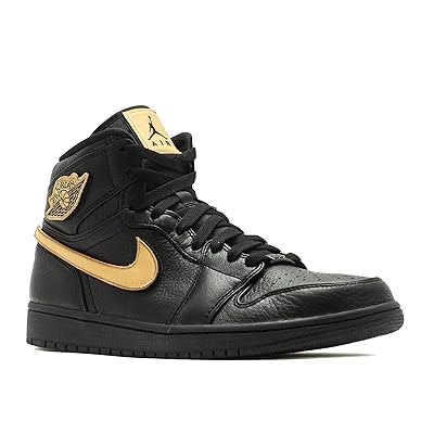 Nike Men's Air Jordan Retro High BHM Black/Gold Tunisia Ubuy