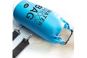 Blasoul Universal Pool Ladder and Step Weight(20L) Easy&Quick Fill Sand,250D PVC Waterproof Dry Bag with Heavy-Duty Nylon,No More Ripped Sandbag&Handle,Work with Above Ground/in-Ground Pool Steps