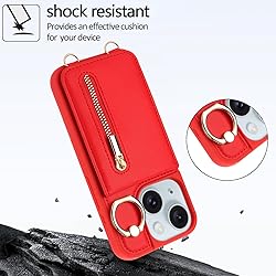 Jcxtrombulous Crossbody Wallet Case for iPhone 15