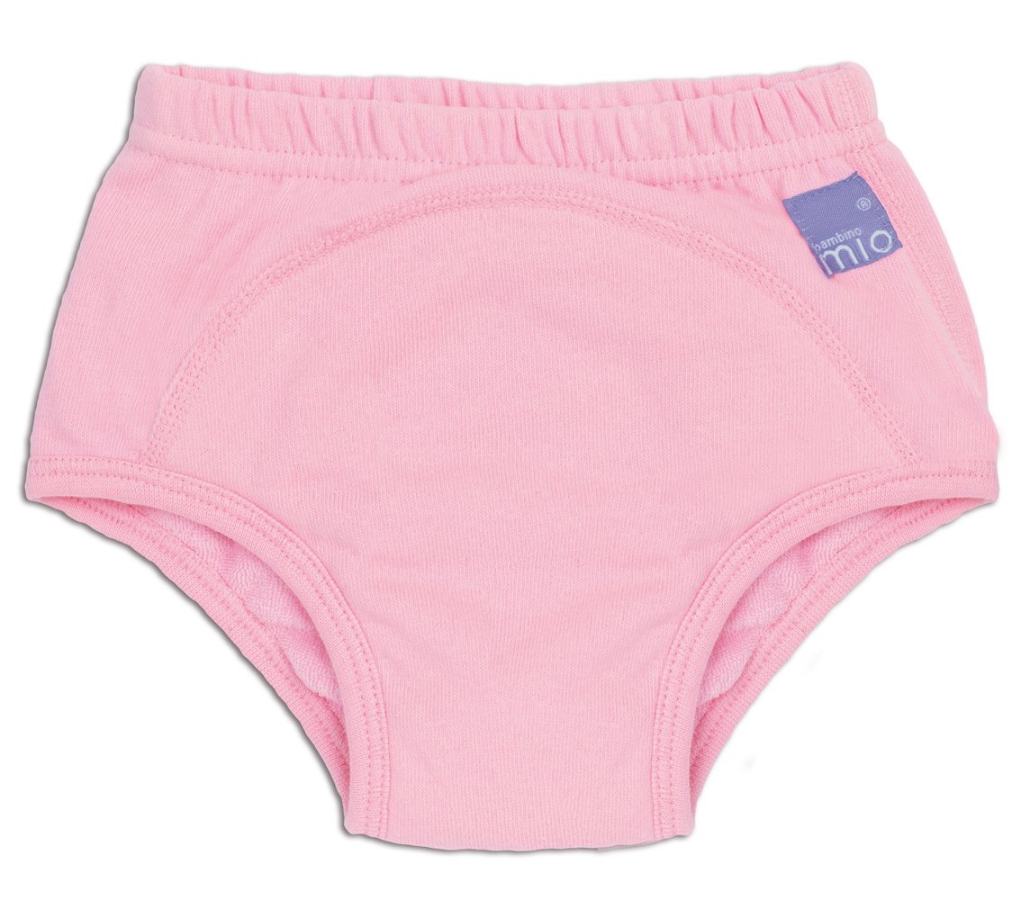 Bambino Mio Toddler Reusable Potty Training Pants, 2-3 Years, Light Pink, Boys and Girls, for Baby