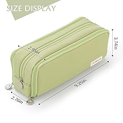 CICIMELON Large Capacity Pencil Case 3 Compartment