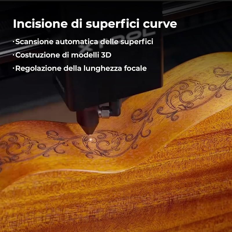 P2S 55W Incisione Laser CO2, Taglio laser da tavolo intelligente