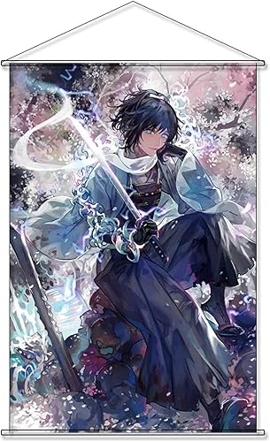 Amazon アマン タペストリー 刀剣乱舞 とうけんらんぶ Online 大和守安定 ポスター 家の装飾の漫画のキャラクターの壁画 アニメ おしゃれ 90cmx60cm アニメ 萌えグッズ 通販