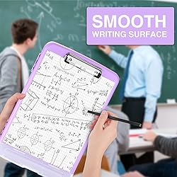 Sooez Clipboards with Storage, High Capacity Clip