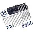 Homeon Wheels 12 Pcs Camping Ground Anchors Aluminum Screw Heavy Duty Metal Non-Rust Cast Tent Anchors for Securing Animals, Tent, Canopies, Sheds, Swing Sets, Car Ports, Trampoline