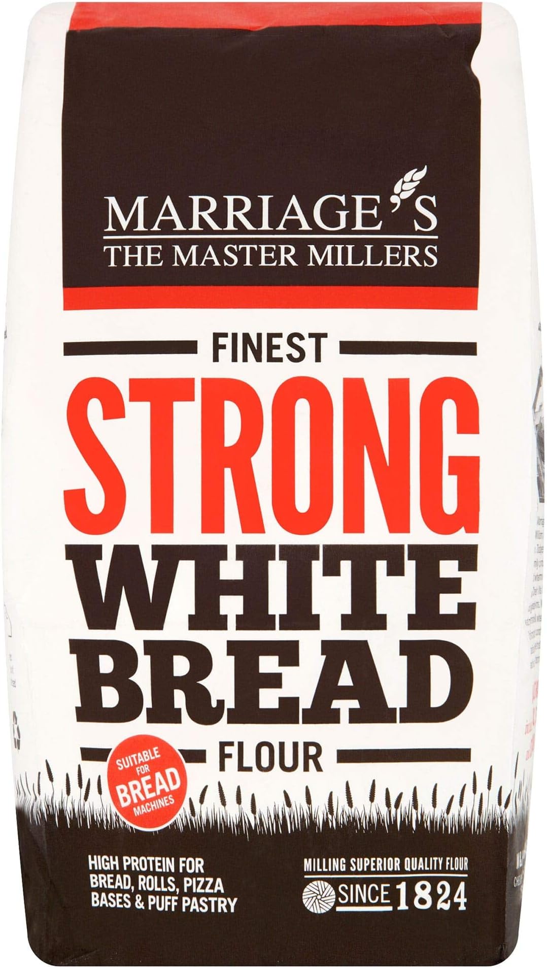 Marriages Finest Strong White Flour - 5x1.5kg