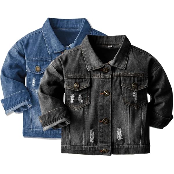 Chaqueta Vaquera Cromoncente Para Niños Y Niñas Ecuador