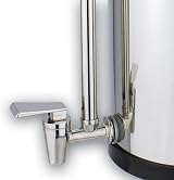 NEWTON Gravity Water Filter System Fluoride Limescale Heavy Metal 6L Stainless view 8