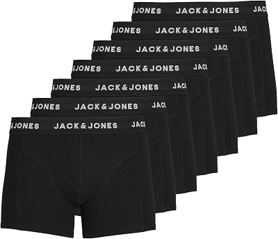 Trunks 7-Pack Trunks Black m Black M