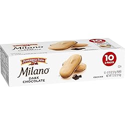 Pepperidge Farm Milano Cookies, Dark Chocolate, 10