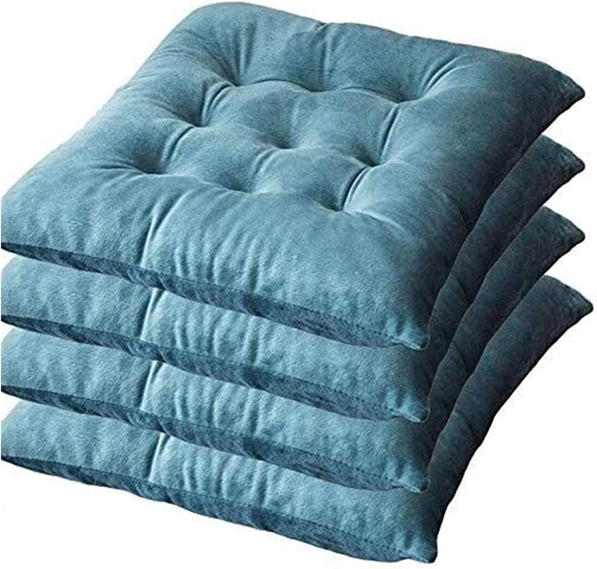 Chair Pad 4 Pack Seat Cushions with Ties Durable Washable