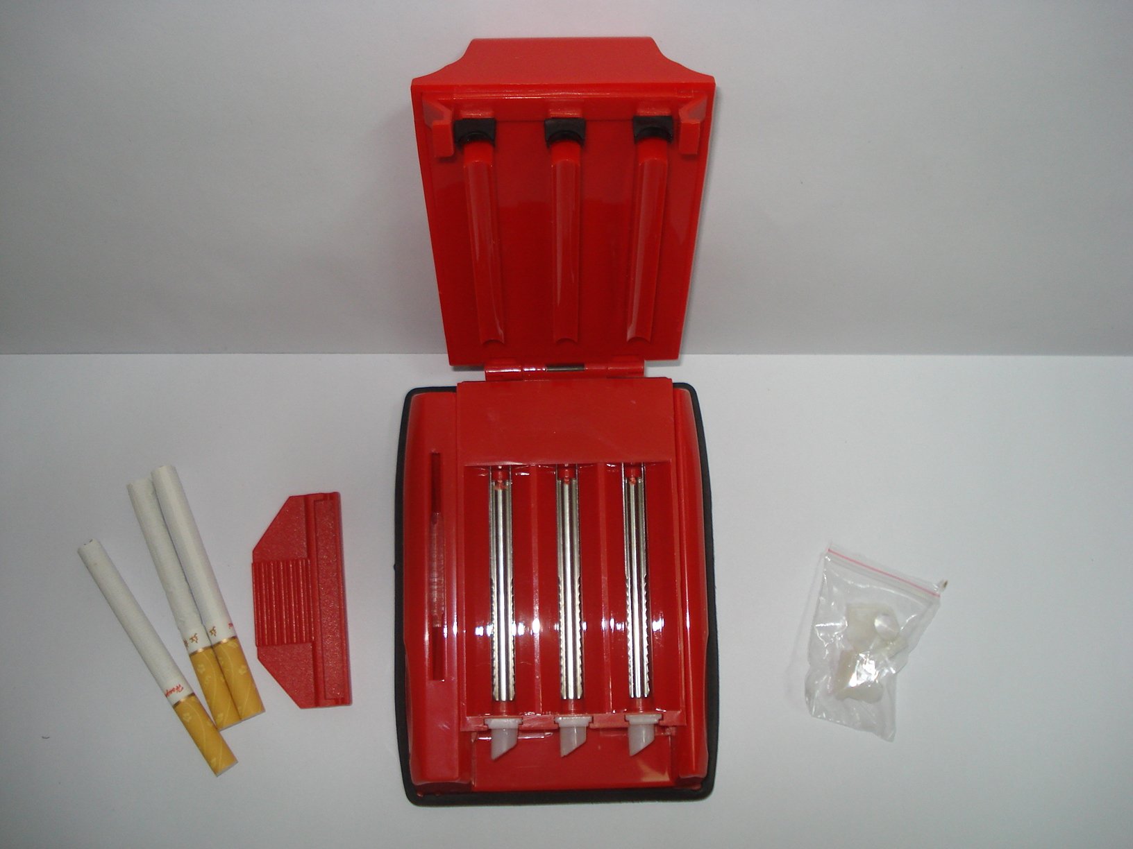 Manual Cigarette Rolling Machine Roller 3 Cigarettes At One Time (VERY