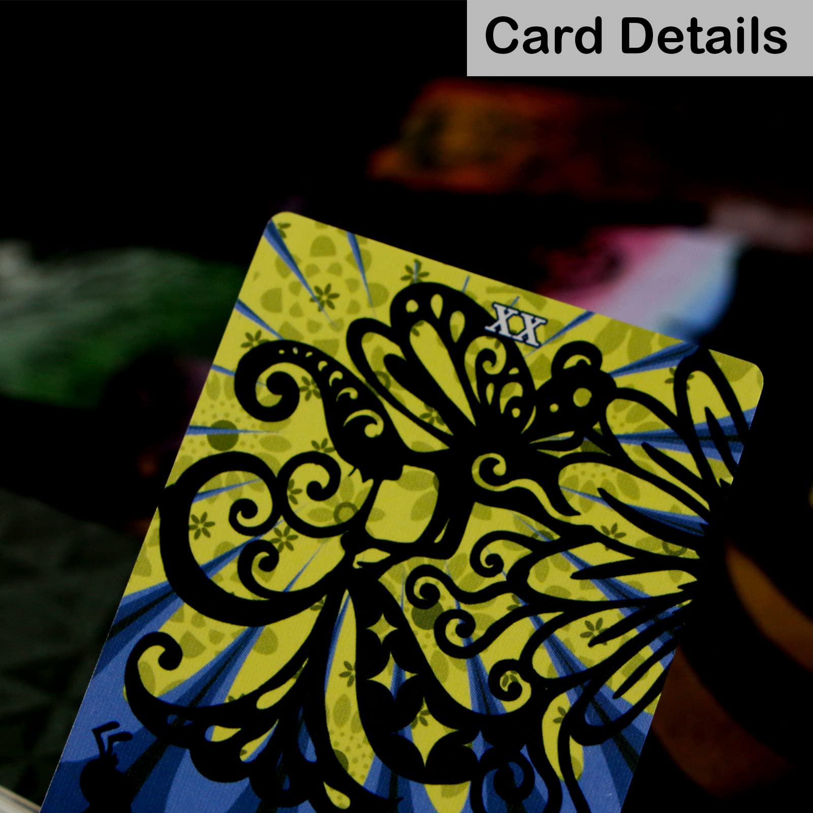 mrdiyshisha Silhouettes Tarot Deck - 83 Tarot Cards with Guidebook for Beginners (Include 5 Special Cards), Follow Rider-Waite-Smith Tarot System, Standard Size: 4.75