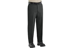 Red Kap Men's Wrinkle-Free Regular Fit Twill Blend Work Pants