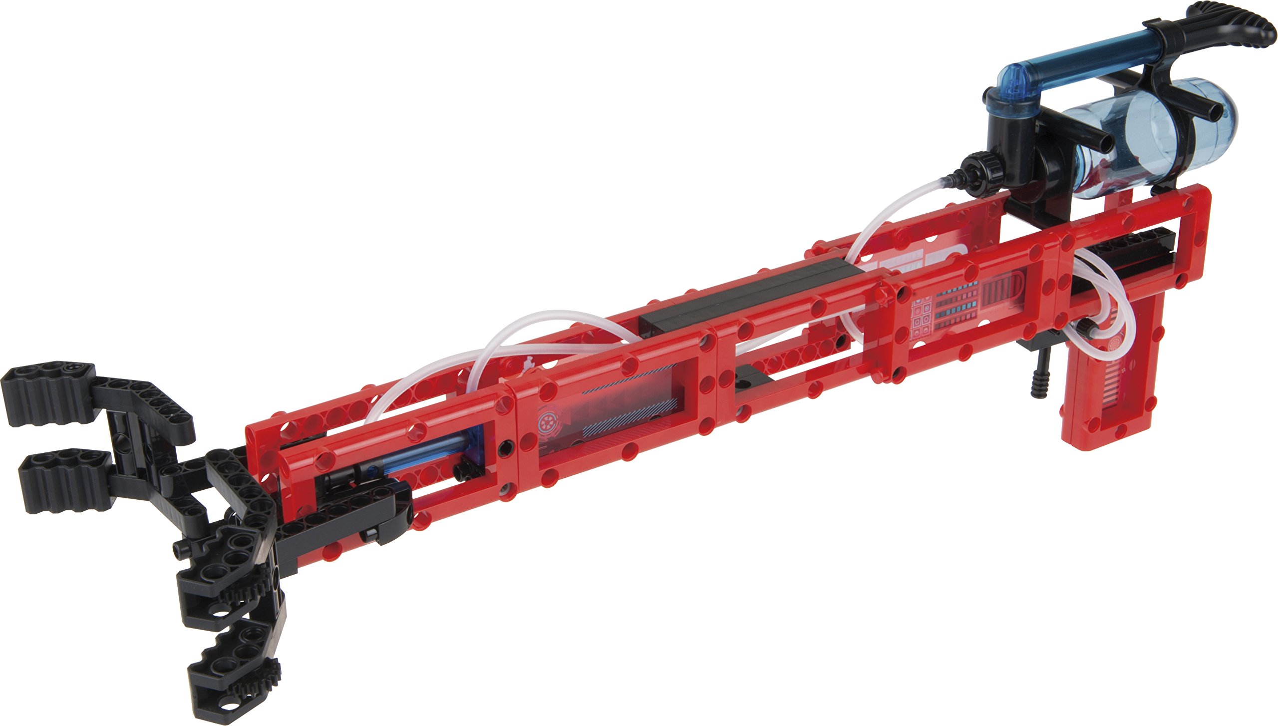 Thames & Kosmos Mechanical Engineering: Robotic Arms STEM Experiment Kit | Build 6 Pneumatic Machines | Robotic Claw, Exoskeleton Arms & More | Explore Air Pressure & Robotics | Ages 7+