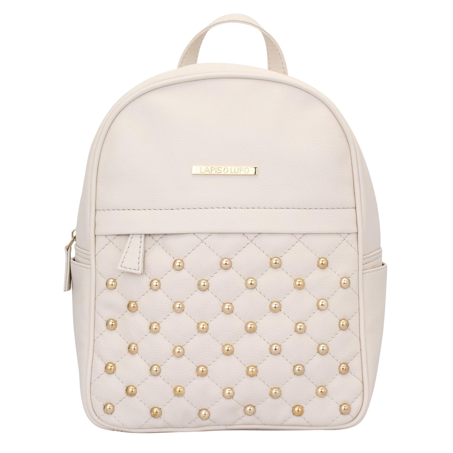 lapis o lupo dong repeat women backpack (off white)