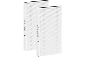 Allisfresh FV10VE1 Dust Air Filter Replacement Compatible with Panasonic Models FV10VE1, FV-10VE1, FV10VEC1, FV-10VEC1, Remote Control Extenders 2 Pack