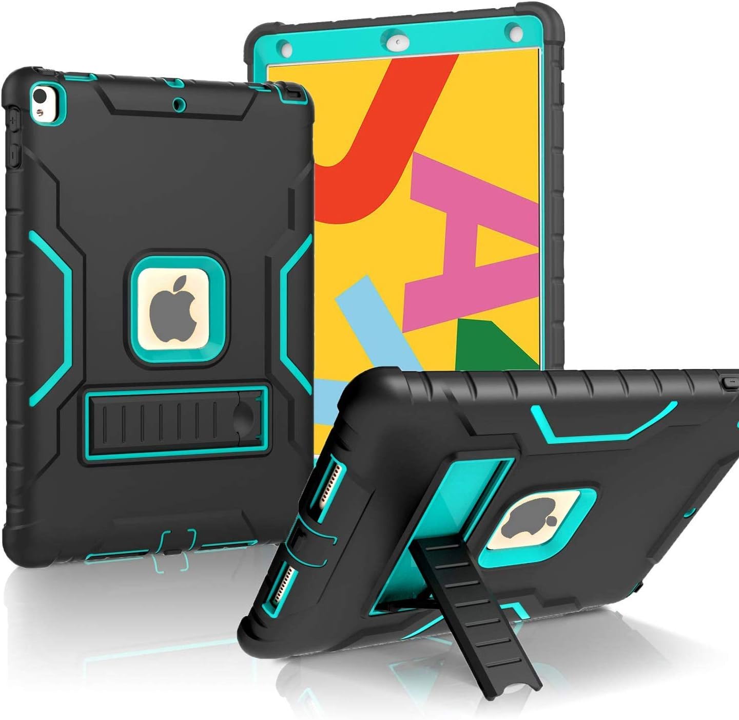 iPad 10.2” 2019 Case,iPad 7th Generation Case,DUEDUE 3 in 1 Shockproof