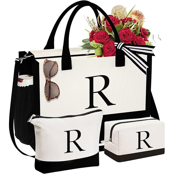 ZYQFN Bulldog Mama Canvas Tote Bag - 14x16 Inch, Durable 12oz Canvas, Cute Dog Lover Gift For Women