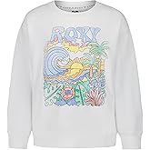 Roxy girls Oversized Pullover Crewneck Sweatshirt, Soft & Comfortable
