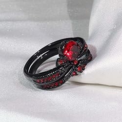 Ringcrown Couple Rings Matching Ring Black Crown