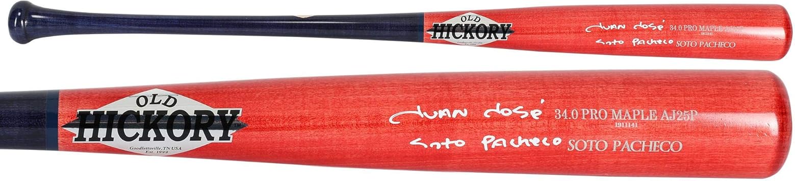 juan soto autographed bat