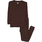 Leveret Kids Pajamas Boys & Girls Solid Colors 2 Piece Pajama Set 100% Cotton (Size 2-14 Years)