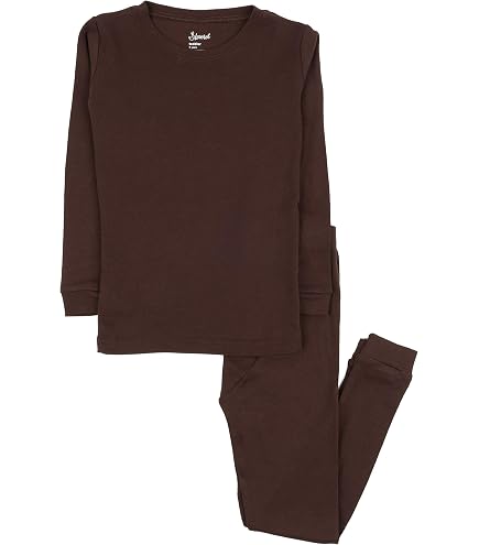 Pijama Infantil Leveret 100% Algodão - Conjunto 2 Peças Cores Lisas