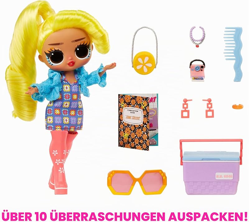 Tweens - Modepuppe Hana Groove - mit über 10 Überraschungen und Fabelhaften Accessoires - Toll für Kinder ab 4 Jahren