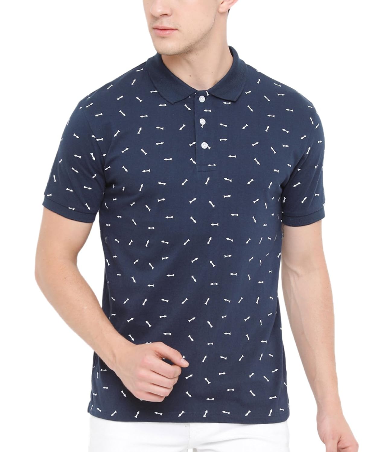 genius18 men's cotton t-shirt