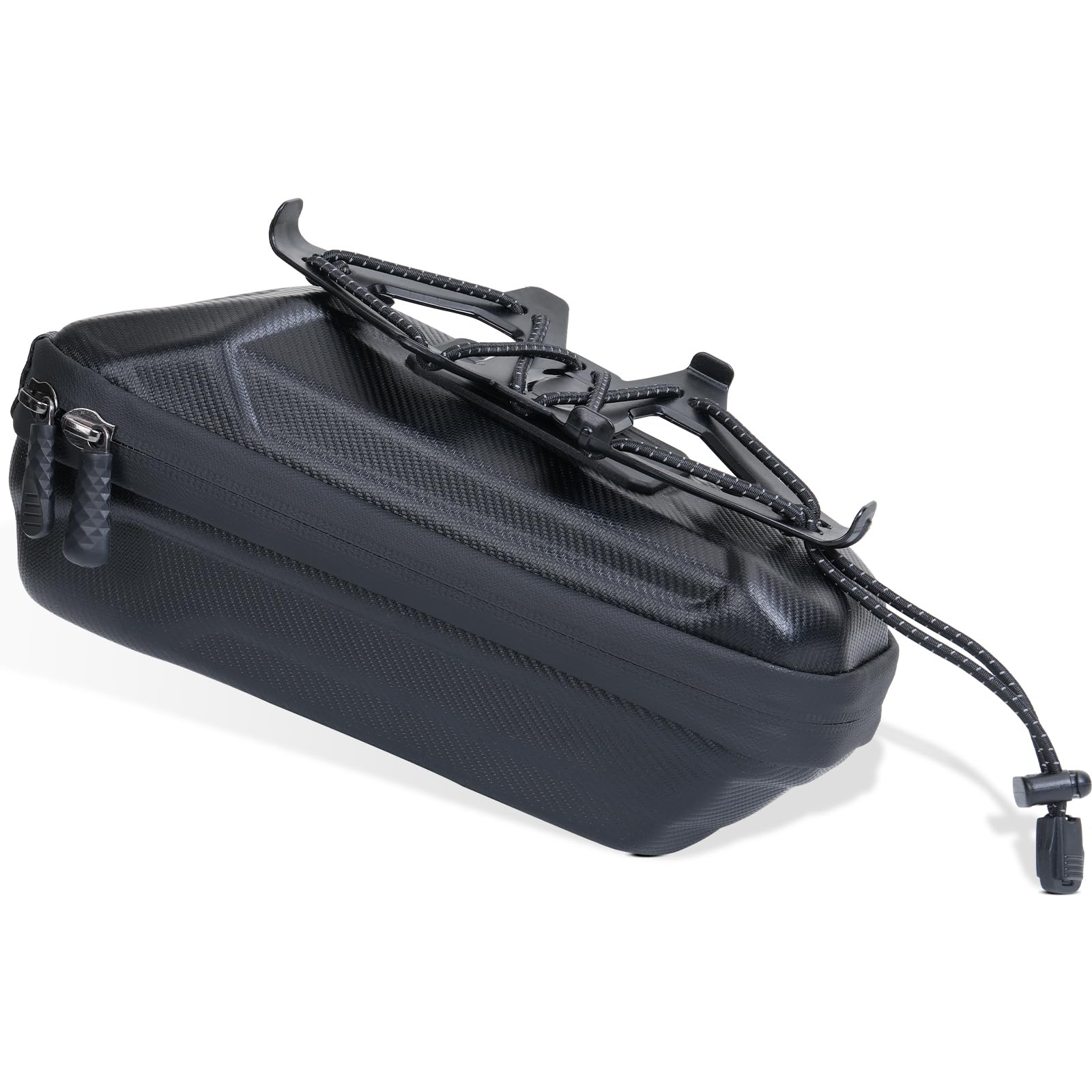 Photo 1 of Leopauto Bike Bags Quick Release Mountain Bicycle Frame Bag Bike Rack Bag with Cell Phone Holder Stabilizer Cell Phone Holder with Rain Cover Bike Rack Bags Bike Accessories