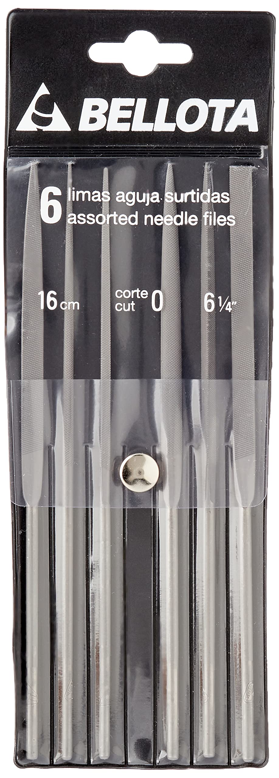 BELLOTA 4078/16 Pack of 6 Needle Files – in Case