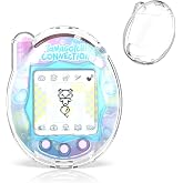 Translucent Cover Case for Tamagotchi Connection Virtual Reality Pet, Hard Protection Clear Case Compatible with Tamagotchi Connection Accessories (Transparent)