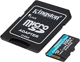 Kingston Canvas Go Plus 256GB microSDXC UHS-I A2 U3 V30 ADP Card view 2