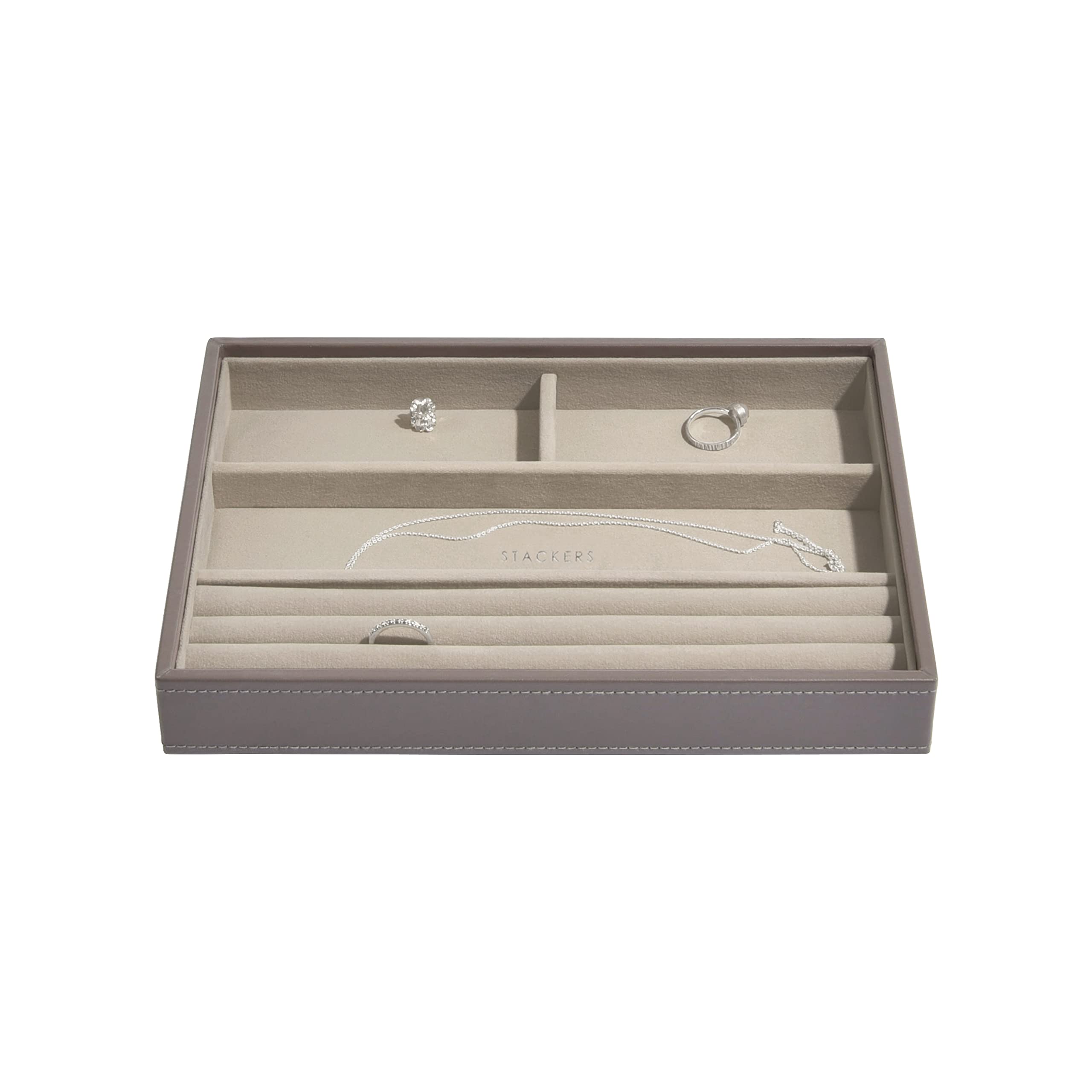 Stackers Mink Classic Medium Jewellery Box Ring/Bracelets Layer